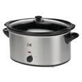 Kalorik SC 25581 Black/ Stainless Steel 7-quart Slow Cooker