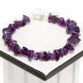 Silver Amethyst Bracelet (Thailand)
