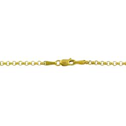 10k Yellow Gold Polished 18-inch Cable Chain (2.5 mm)