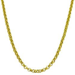 10k Yellow Gold Polished 18-inch Cable Chain (2.5 mm)