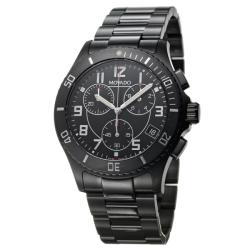 Movado Men's 'Junior Sport' Black PVD Coated Stainless Steel Watch.
