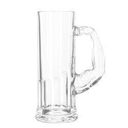Glass Mugs - Libbey 20.75-oz Glass Muscle Mugs (Pack of 6)
