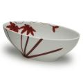Bowl mikasa Latest info Mikasa Pure Red Narrow Oval Bowl