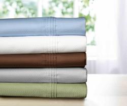 Egyptian Cotton Dobby 3-piece Oversized Duvet Cover Set