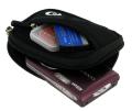 Black Neoprene Zippered Camera Sleeve