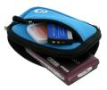 Blue Neoprene Zippered Camera Sleeve