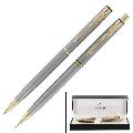 Parker Insignia Stainless Steel GT Ball Point Pen and Pencil Set