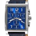 Azzaro Men's '100 Azzaro Chrono' Blue Face Chronograph Watch