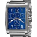 Azzaro Men's '100 Azzaro Chrono' Blue Face Chronograph Watch