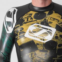Jet Pilot Men's F35 Flight Neoprene Wetsuit Top