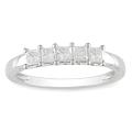 14k White Gold 1/2ct TDW Diamond Anniversary Ring (H-I, I2-I3)
