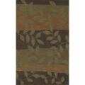 Handmade Alexa Pluto Collection Leafy Floral Multi Wool Rug (8' x 11')