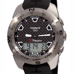 Tissot Men's 'T-Tactile T-Touch Expert' Multifunction Titanium Watch