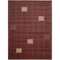 Free indicative article on Notes carpet Arden Manor Red Wool Blend Rug (2'3 x 8')