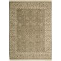 Free indicative article on Notes carpet Arden Manor Floral Green Wool Blend Rug (2'3 x 8')