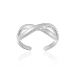 Sterling Silver Infinity Toe Ring