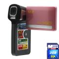 SVP T618 Pink HD Camcorder with 4GB SDHC Memory Card