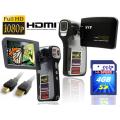 SVP T700 Black HD Digital Camcorder with 4GB SD Card