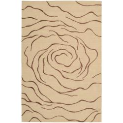 Cambria Beige Wool Blend Rug (8' x 10')