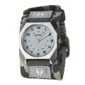 Nixon Men's 'The Scout' Stainless Steel and Fabric Quartz Watch