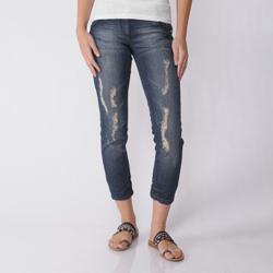 XOXO Junior's Low Rise Distressed Skinny Jeans