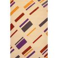Free indicative guidepost for Machine Purple Foreign Accents Bistro Abstract Rug (5' x 8')