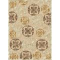 Comments about rug Market Classy Hand-carved Alexa Velvet Diamonte Ivory Faux Silk Rug (5'3 x 7'6)