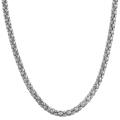 Sterling Silver 18-inch Popcorn Necklace