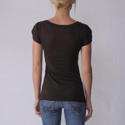 Active Basic Junior's Short Sleeve Scoop Neck Tunic