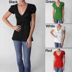 Active Basic Junior's Short Sleeve V-neck Tunic