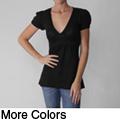 Active Basic Junior's Short Sleeve V-neck Tunic