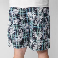 Island Joe Men's Navy Floral Print Swim Shorts