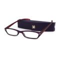 Urban Eyes Women's Crystal Purple Reading Glasses