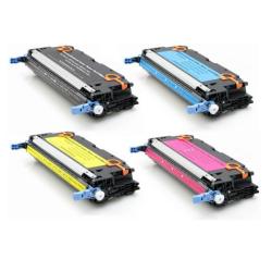 HP Q6470A, Q7581A, Q7582A, Q7583A Toner Set (Remanufactured)