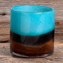 Impulse! Shag Sky Glass Votives (Pack of 12)