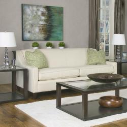 Genoa Ivory Fabric Sofa