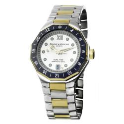 Baume & Mercier Men's 'Riviera' Steel and Gold Automatic Date Watch