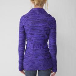 Ci Sono by Adi Junior's Long-sleeve Belted Sweater