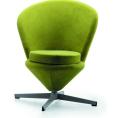 Red Labeled Green Cone Chair