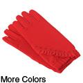 Adi Designs Women's Ruffle Beaded Gloves