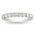 14k White Gold 1/2ct TDW Diamond Anniversary Ring (H-I, I2-I3)