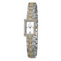 Bulova Women's 'Crystal' Two-tone Stainless Steel Quartz Watch
