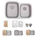 Ticor Stainless Steel 16-gauge Undermount Kitchen Sink