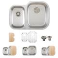 Ticor Stainless Steel 16-gauge Undermount Kitchen Sink