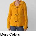 Ci Sono by Adi Junior's Toggle Button Hooded Coat