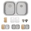 Ticor Stainless Steel 16-gauge Undermount Kitchen Sink