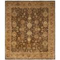 Beneficial problem solver for rug Peshawar Pakistani Hand-knotted Peshawar Green/ Gold Wool Rug (8' x 10')