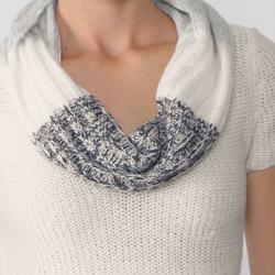 Ci Sono by Adi Junior's Marled Short-sleeve Sweater
