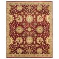 Beneficial problem solver for rug Peshawar Pakistani Hand-knotted Peshawar Red Wool Rug (4' x 6')