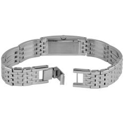 Movado Women's 'Esperanza Baguette' Stainless Steel Diamond Watch
